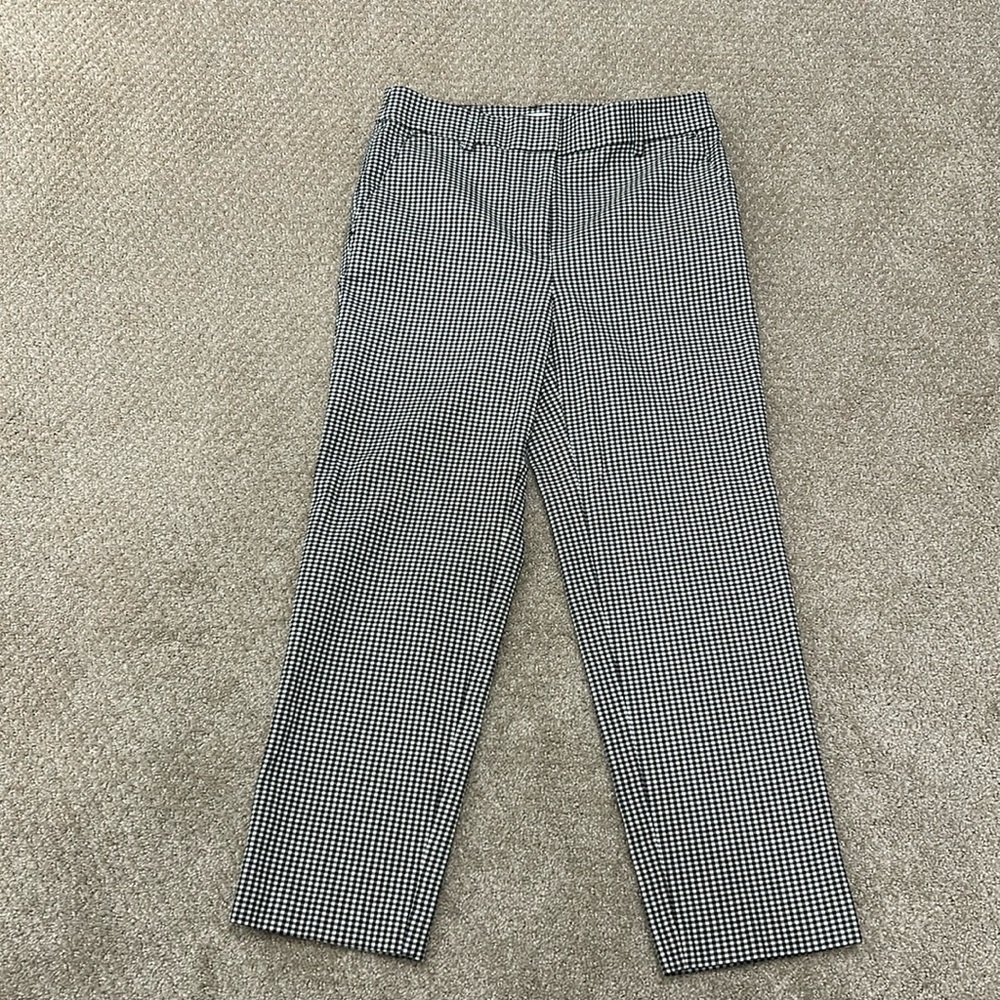 LOFT houndstooth pants